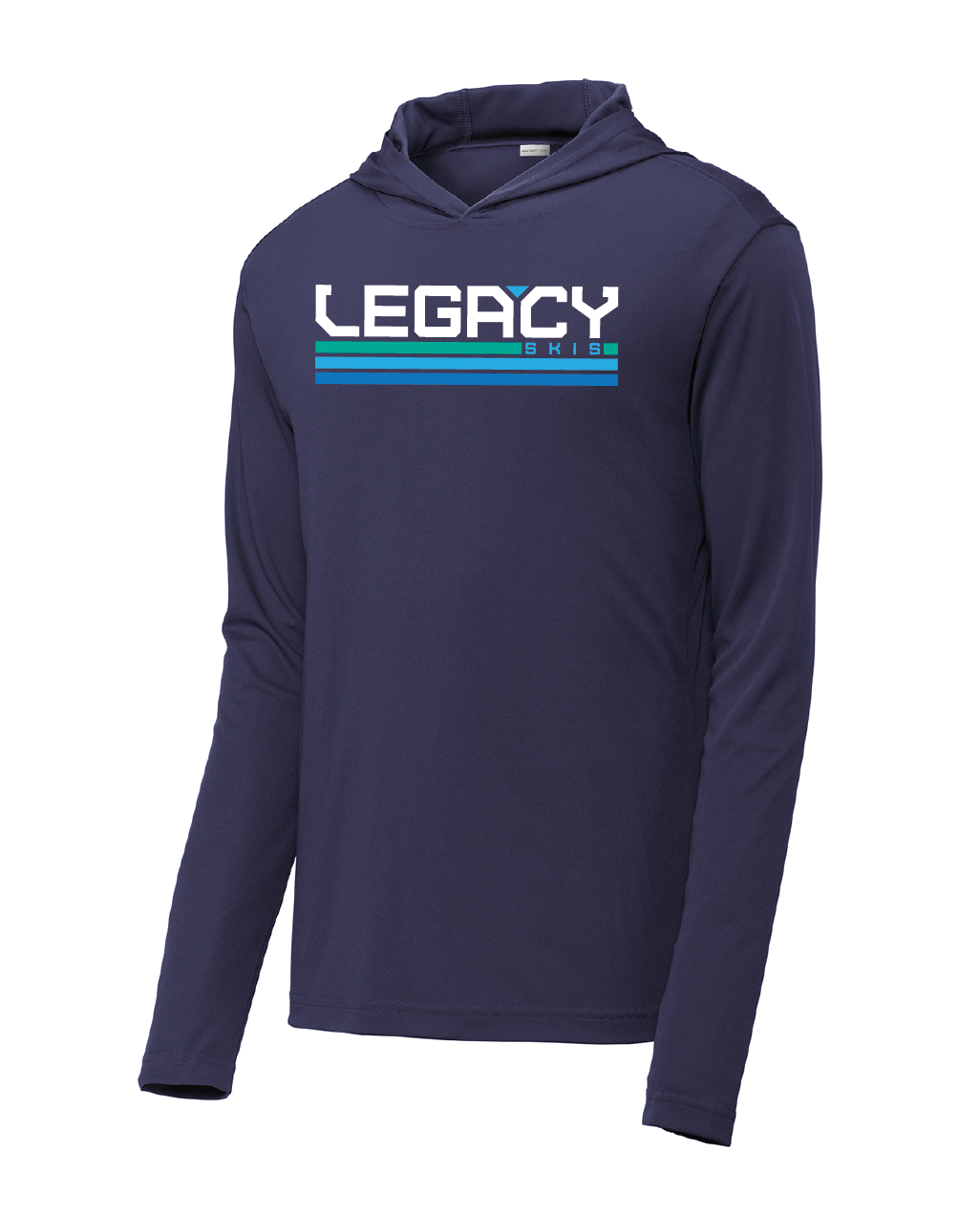 Navy Retro Sun Shirt w/ Hood